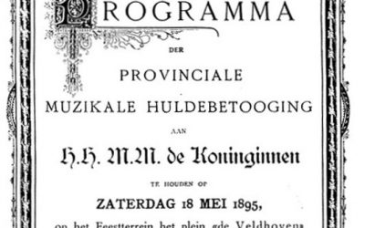 1895 Deelname aan défilé voor 2 Koninginnen in Tilburg